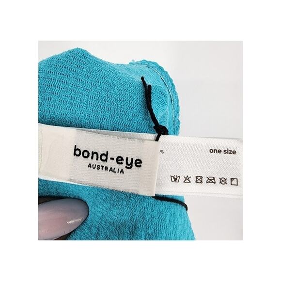 Nwtg Bond-Eye One Piece Cyan Recycled Swimsuit One Size - Picture 5 of 7